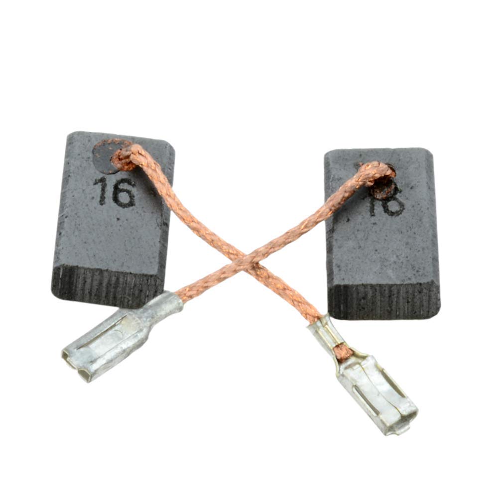 Set Spazzole Di Carbone (2 Pezzi) Per Motore Bosch Siemens - Sostituisce 154740 / WH5029101 - 12,5x5x35 Mm