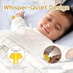 Baby Nail Trimmer Electric, 6 in 1 Baby Nail Clippers, Baby Nail File,Nail File Baby Grooming Kit Manicure Set for Toddler, Newborn or Adults (Yellow) - Image 5