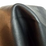 Black B Grade 18-22 sq.ft. Quality Aniline Soft Cowhide Hide Skin Genuine Leather Aniline Naked Natu