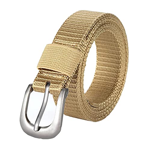 Belt Nylon Pin Waistband Outdoor Sports Canvas Belt Trousers Alloy Buckle 1 Pc #TOP1