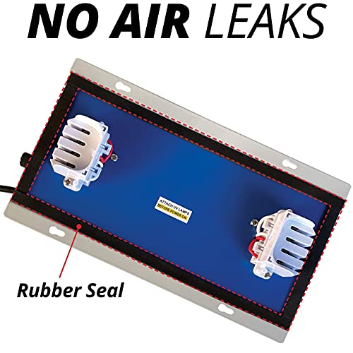 Bioshielduv® 72W Hvac Uv Light Air Purifier, Whole House Uv-C Light In Duct For Hvac Ac (Air Conditioning) System - Uv Light For Furnance #TOP6