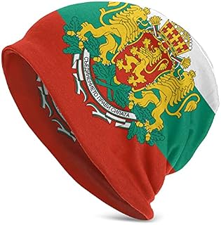 AJOR Winter Beanie Hat Flag of Bulgaria Unisex Knit Hats Skull Cap for Men and Women