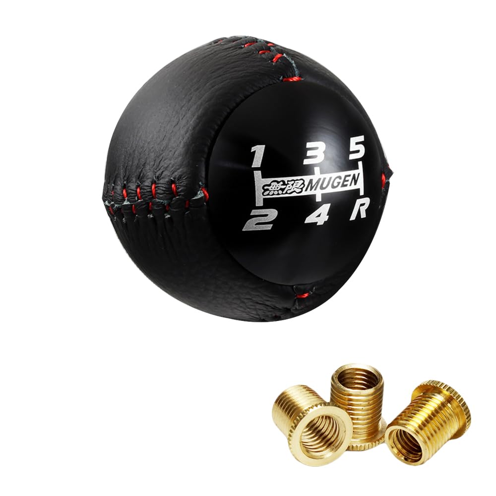 Amazon.com: W-POWER JDM Mugen Racing Round Ball Shift Knob Gear