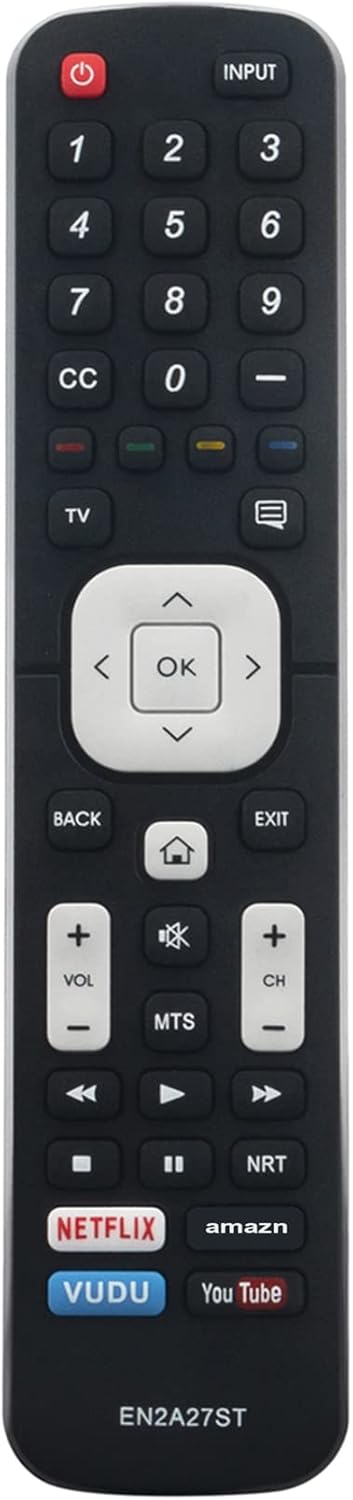 EN2A27ST Replacement Remote For Sharp Smart TV - Compatible With Multiple Models