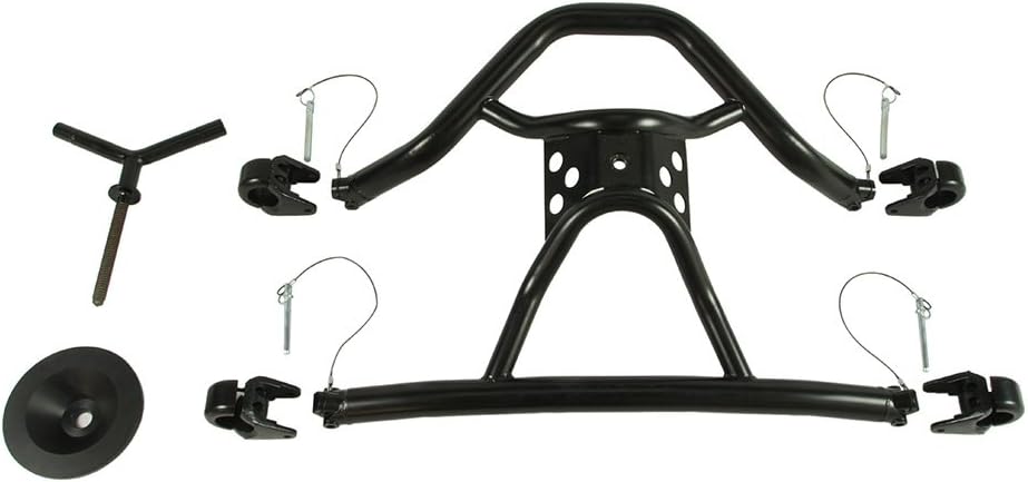 Allied Powersports Steel Spare Tire Carrier for Polaris RZR