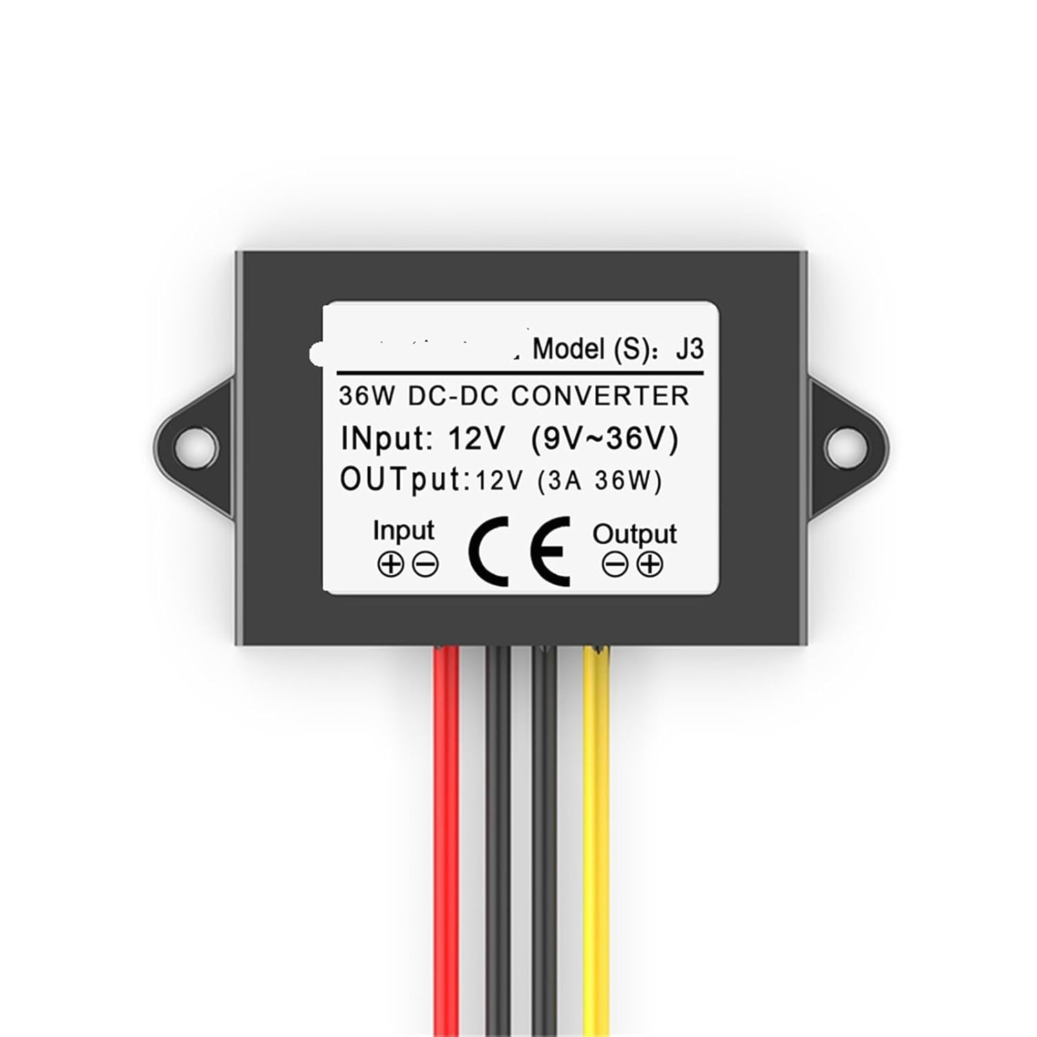 12V to 12V DC-DC Regulator Module Converter (9V~36V Input, 1A/2A/3A/4A/5A Output), Regulator Voltage Power Converter(12V YO 12V 3A)