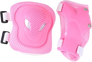 HONMEET Conjunto De 6 Peças De Protetores Para Skate E Equipamentos De Bicicleta Joelheiras Para Ciclismo Equipamento De Motocross Cotoveleiras Mtb Joelheiras Para Scooter Joelheiras