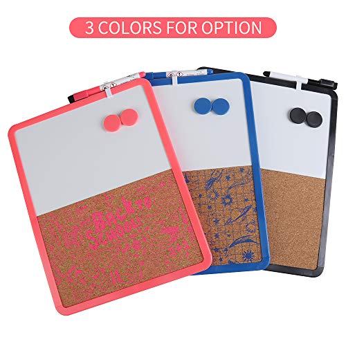 Quadro de escrita multifuncional Dry Erase Chidren's Graffiti Board Combo Quadro branco e quadro de