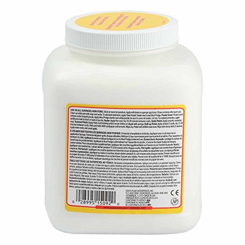 Mod Podge Matte Sealer, Glue & Finish: All-in-One Craft Solution- Quick Dry, Easy Clean, for Wood, Paper, Fabric & More. Non-Toxic - Craft with Confidence, Made in USA, 64 oz., Pack of 1 by Mod Podge - Used condition - US$33.24