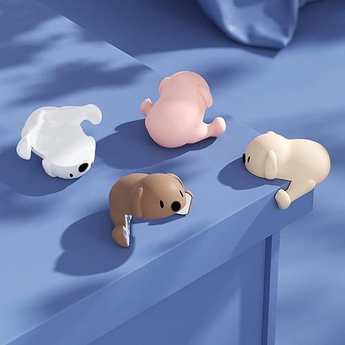 Miniatura 4 de Protector de esquina de mesa de silicona con forma de perro de animal esquinas afiladas para niños mantiene a los niños seguros