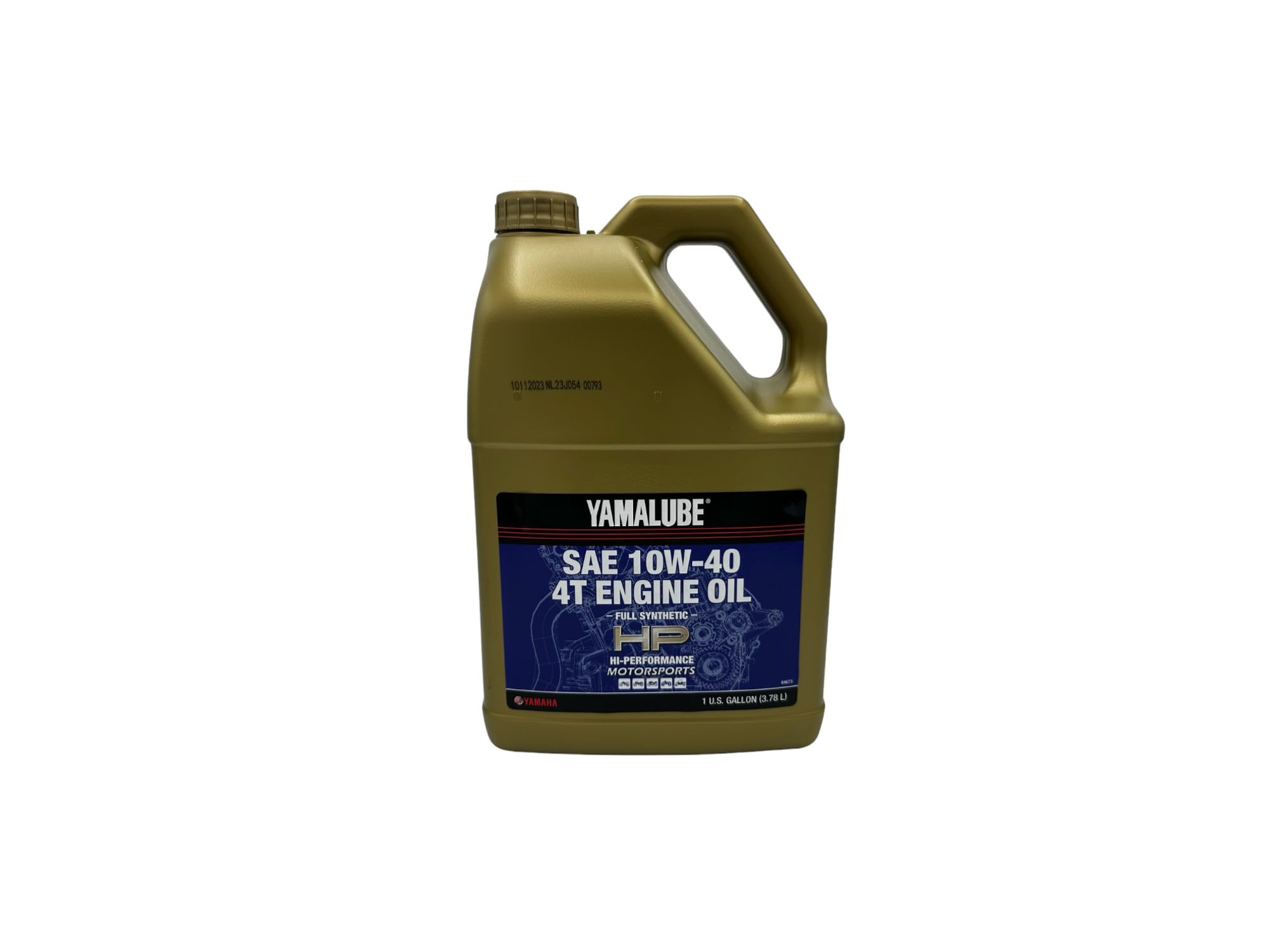 Amazon.com: Cyclemax 1PK of Gallons Yamalube Full Synthetic HP 4T