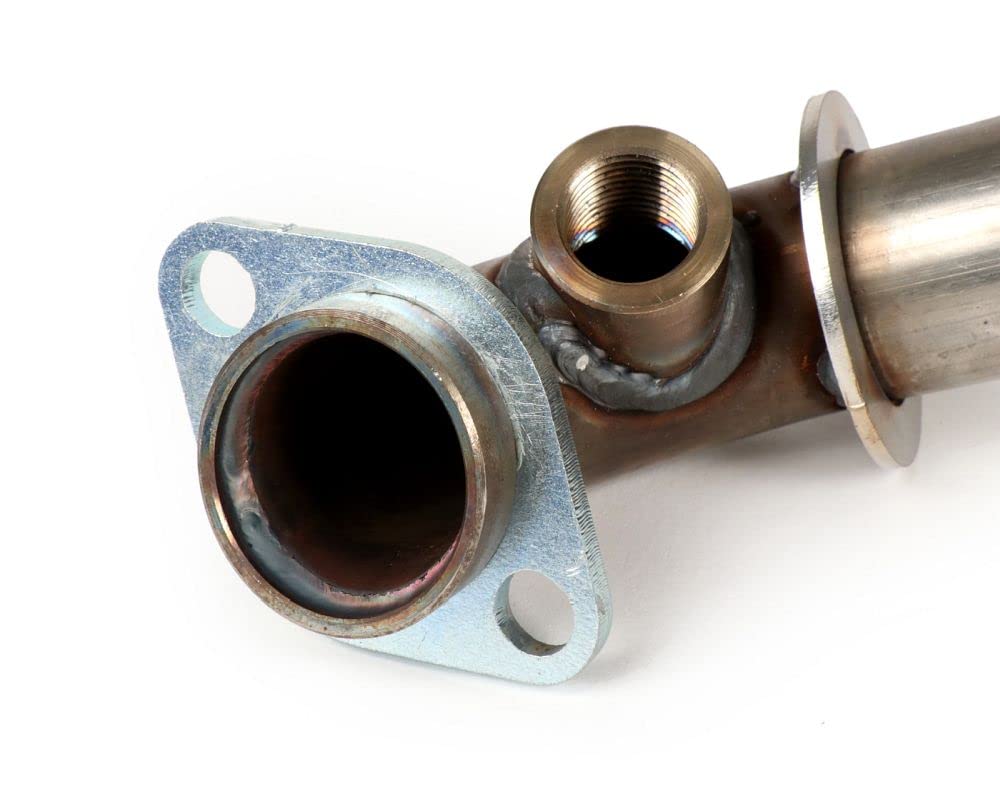BGM Krümmer Auspuffanlage Edelstahl kompatibel für Vespa GT 250, Vespa GTS 250, Vespa GTS 300 HPE/Super/Super Sport, Vespa GTV 250 300 HPE Auspuffkrümmer