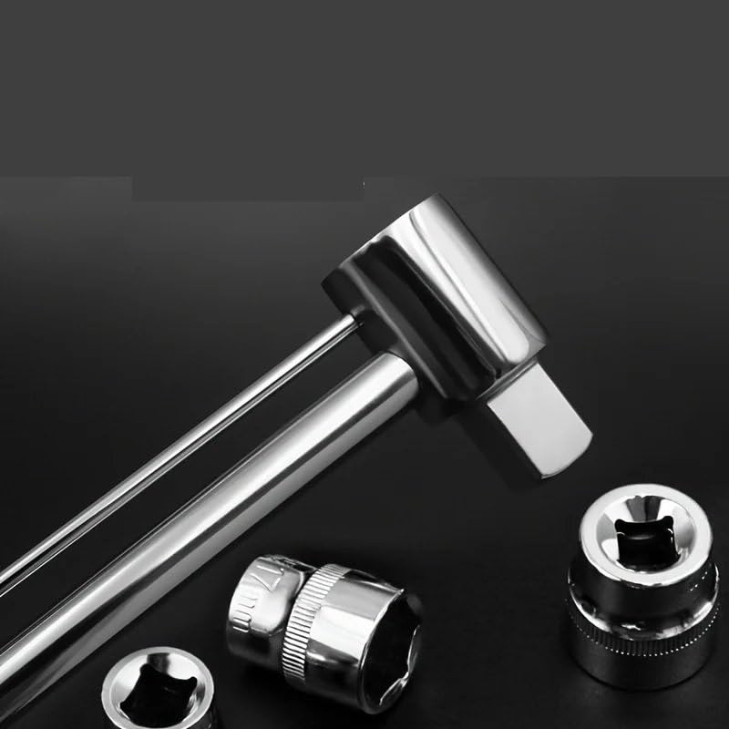 Telescopic Ratchet Klucz dynamometryczny z przezroczystą skalą metryczny calowy napęd do antypoślizgowego 300N/500N Klucze dynamometryczne(500NM 3-4)