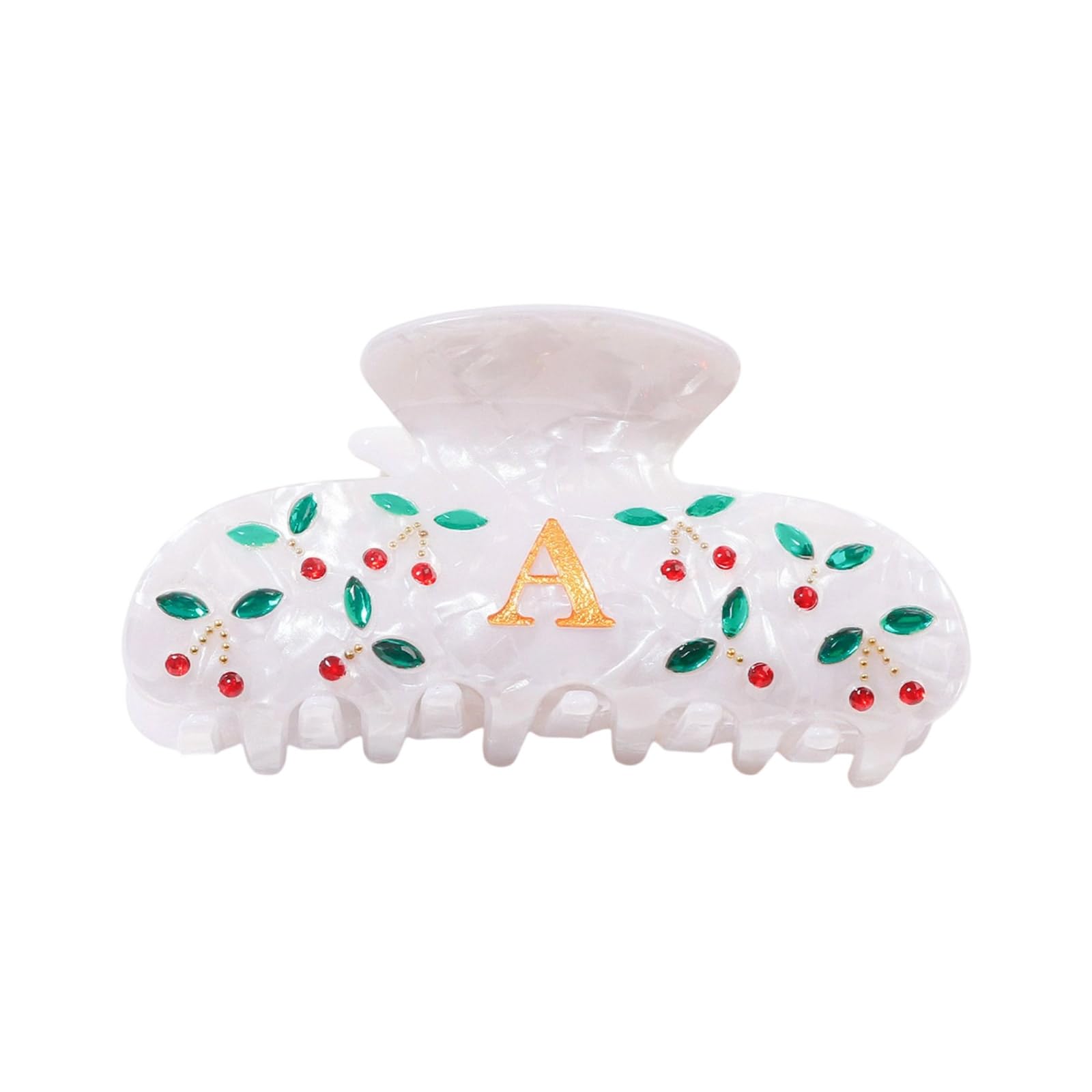 YUXITA Letter K Hair Clips For Teens Girls Acrylic Trendy Christmas Ideas