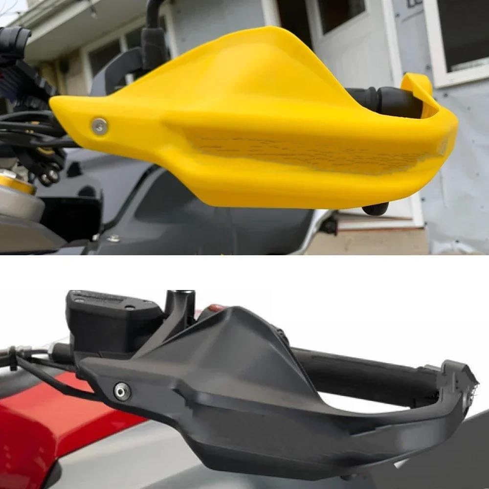 Protectores Manos Moto para R1200GS para LC para R1250GS para ADV para F850GS para F750GS para F 750 850 para R 1200 1250 para GS Guardamanos Motocicleta(Black)