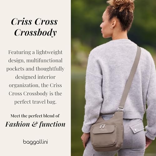 Image of Baggallini Women Criss Cross Crossbody Bag
