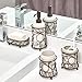 iDesign Twigz Ceramic and Metal Liquid Soap Pump and Lotion Dispenser for Kitchen, Bathroom, Sink, Vanity, 4.5