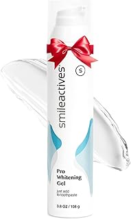 Smileactives Power Whitening Gel Teeth Whitening and Brightening with Polyclean Technology 90 Day Supply/3. 8 Ounces