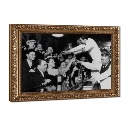 Toile End of Prohibition 1933 pour habiller un grand mur vide