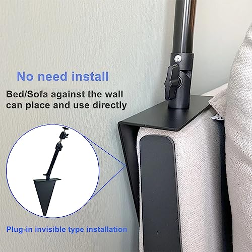 Soporte de proyector para sofá de cama multiángulo compatible con XGIMI H3 y Nebula 2