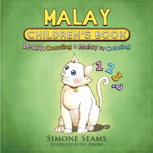 Malay Children's Book: Learn Counting in Malay by Coloring