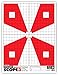 Scope 3 Alignment - Paper Rifle Range Shooting Targets 19x25 Inch (25 Pack)
