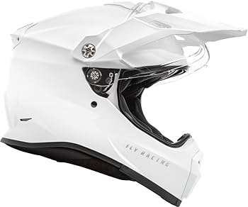 Amazon.com: Fly Racing Trekker Helmet (White, X-Small