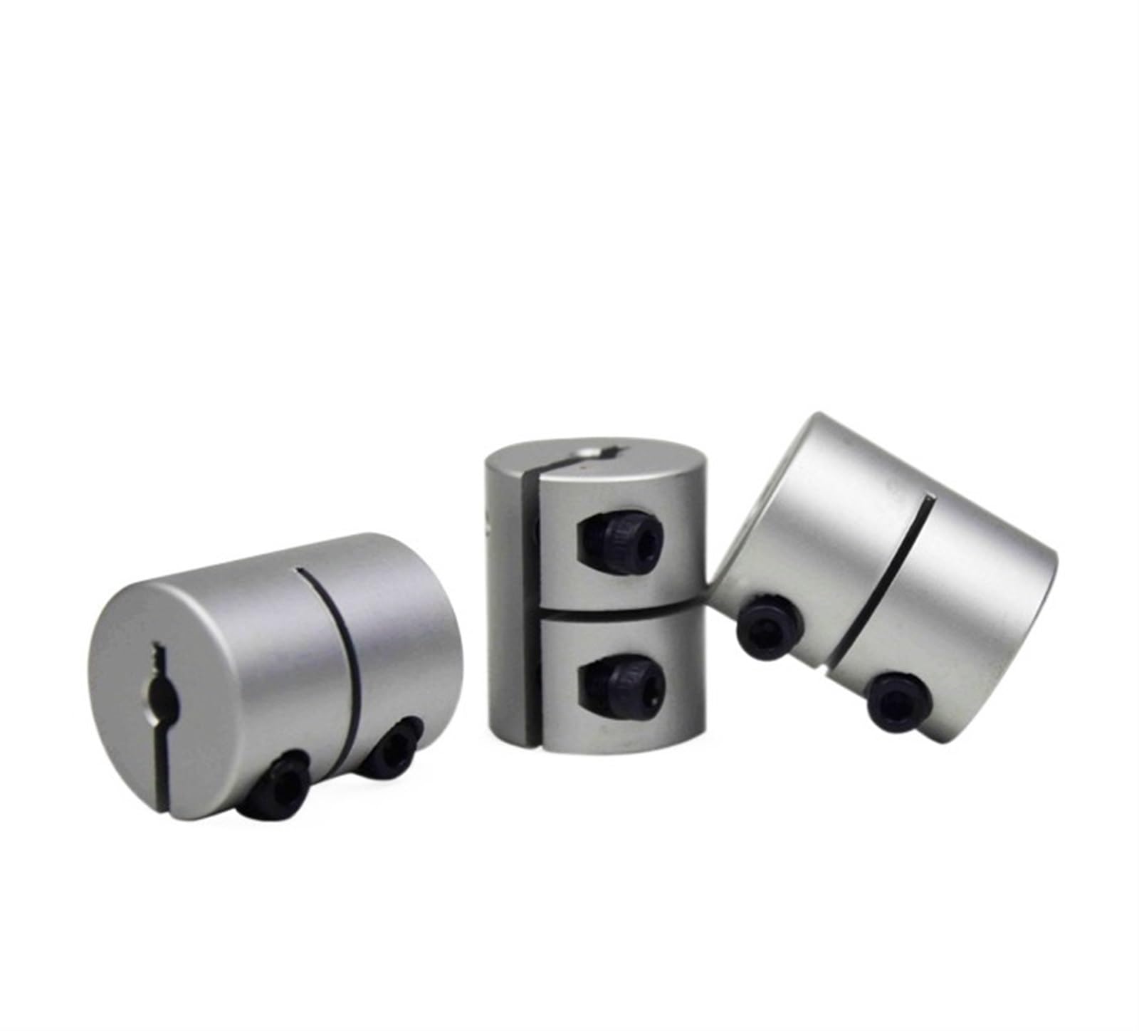 Rigid coupling,Stainless steel rigid coupling 1pcs D25L30 CNC Engraving Machine Rigid Coupling Stepping Servo Motor Ball Screw Clamping Coupling(6X10mm)