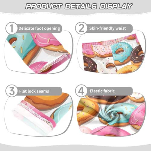 Kids High Waist Donuts Leggings for Toddler Girls 4T 202b32363