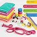 Aitsite 24 Colors Air Dry Modeling Clay Kit Fluffy Slime Clay DIY Super Light Model Magic Clay for Kids Boys Girls (24 Pcs)