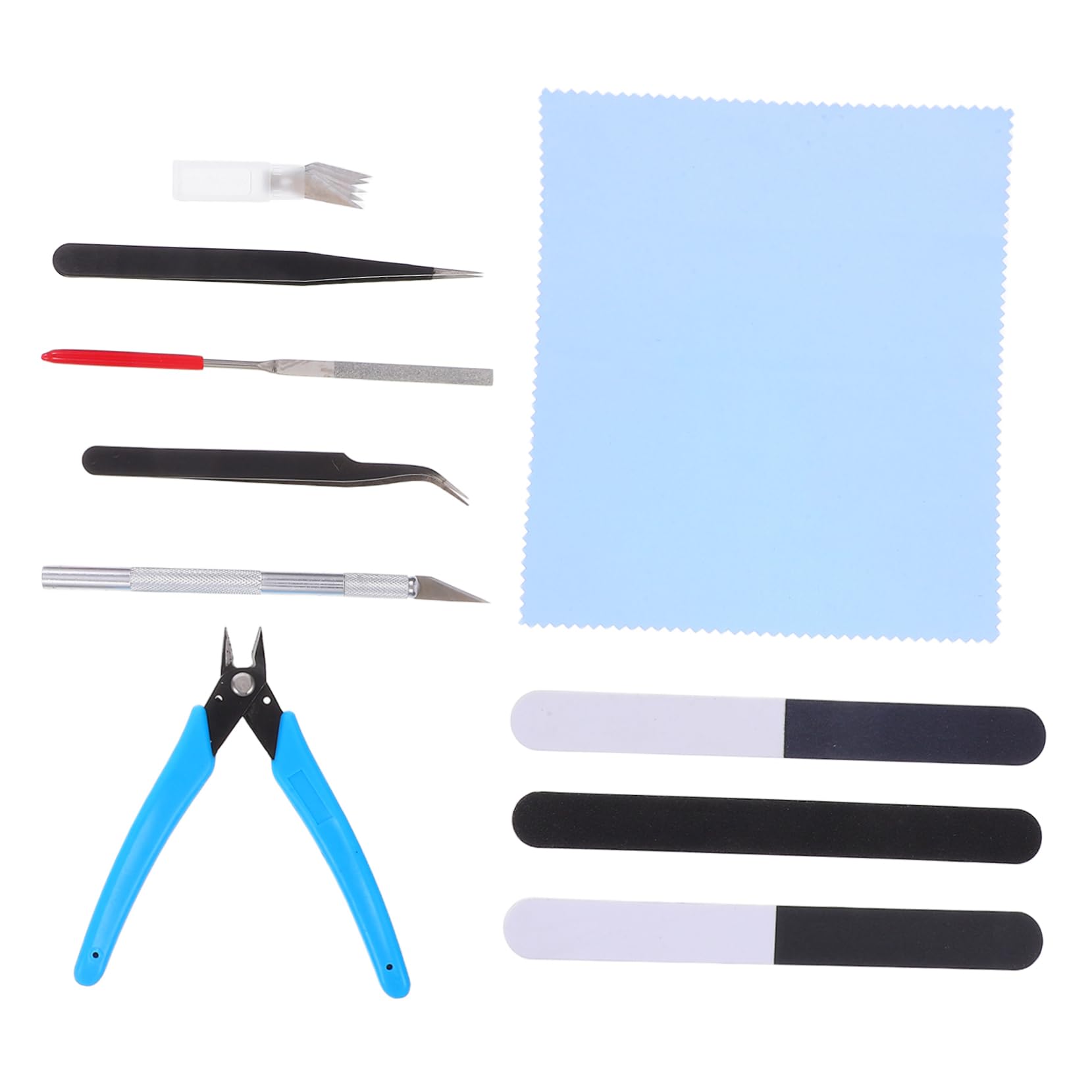 Housoutil Strumenti Per Modellismo e Riparazione Giocattoli Leggero e Portatile Adatto Per Hobbisti Principianti Ed Esperti Completo Per Costruzione e Assemblaggio