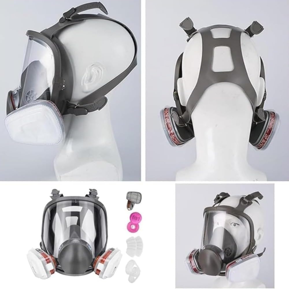 Amazon.co.jp: GEBYUI 全顔マスク フィルター付き再利用可能 木工