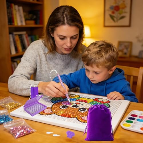 Stylo art perlé électrique avec vitesse réglable pour peinture diamant