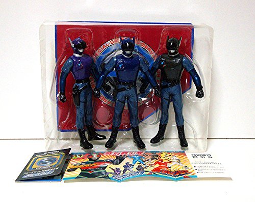 新品未開封◆バトルユニットセット ブルースワット 3体セットBLUESWAT Amazon.co.jp: ブルースワットバトルユニットセット : おもちゃ 特撮
