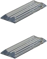 Vista 14 de Mirart Mango de tirar, perilla biselada de espejo acrílico autoadhesiva (2 unidades)