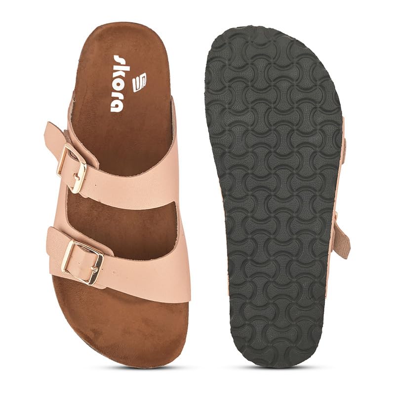 Image of Skora Cork Flat Sandal for Women