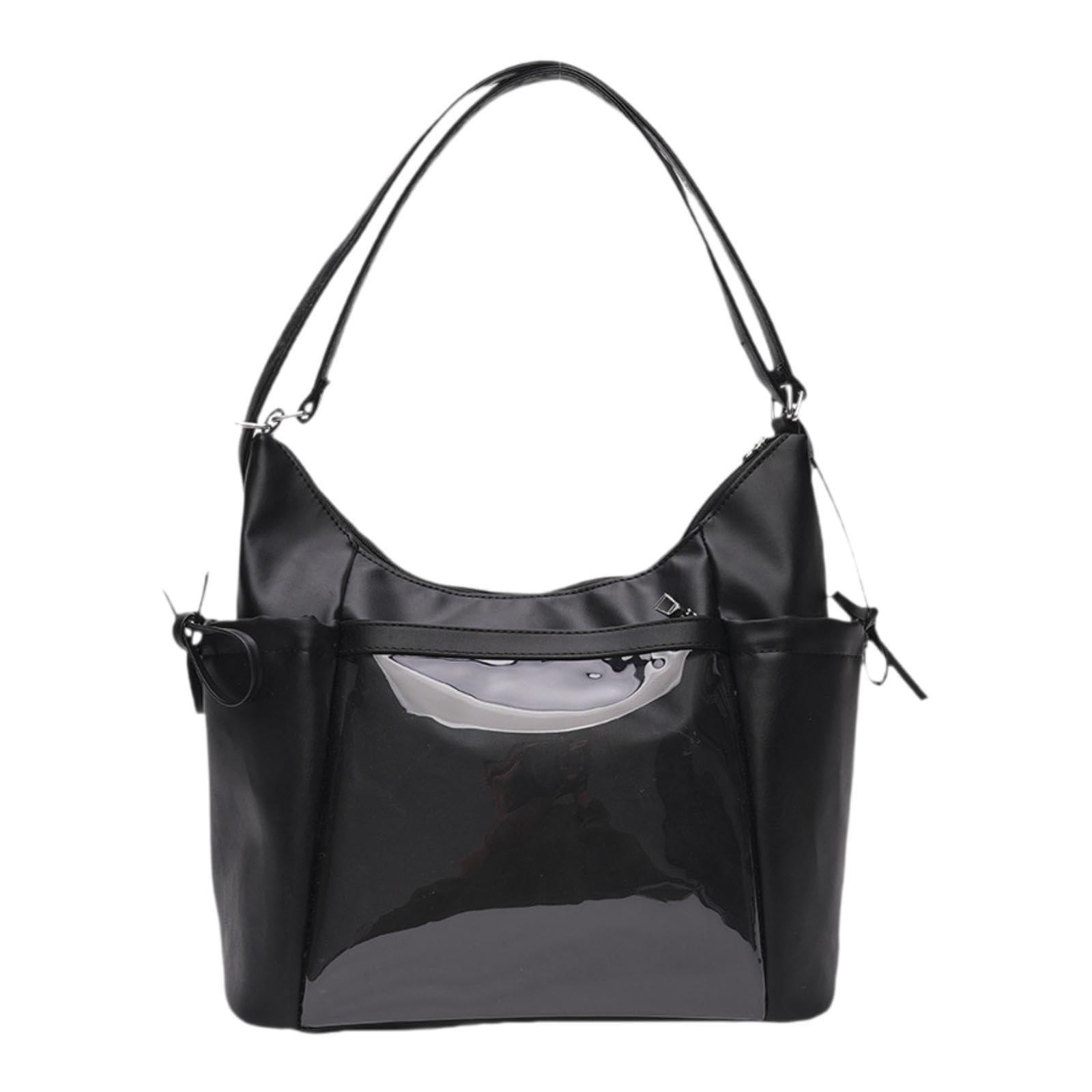 Ita Bag Clear Window Handle Bag for Gifts Party Supplies Anime Dolls Display Black-image-13
