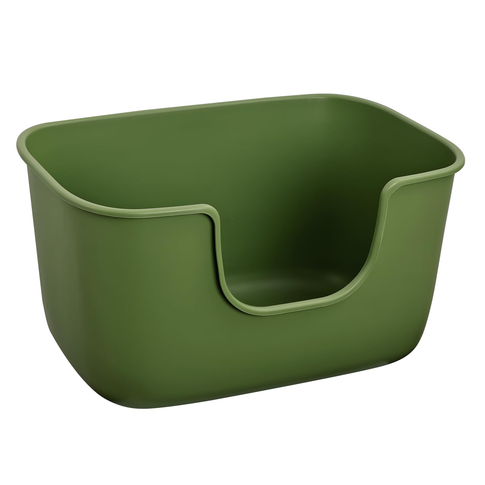 SpaceTime Extra Large Litter Box with High Sides,XL Low Entry Multi Cat Litter Pan for Kittens,Jumbo Litter Boxes for Big Cats,Anti-Splashing Cat