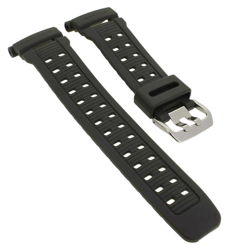 Casio 10237943 Genuine Factory Mudman Green G Shock Replacement Band - G-9000-3VV, G-9000-3V, G-9000-3J, G-9000-3VJ