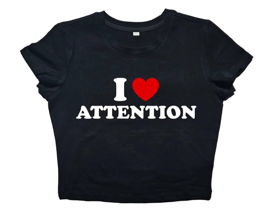 Amazon.com: I Heart Shirt - Fitted Crop Top - I Love
