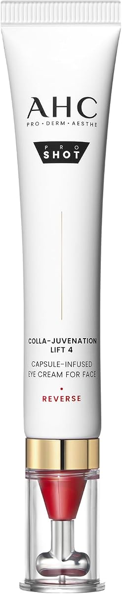 AHC Pro-Shot Collagen Lift 4 Infused Eye Cream for Face, Korean Skin Care, 1.01 fl oz