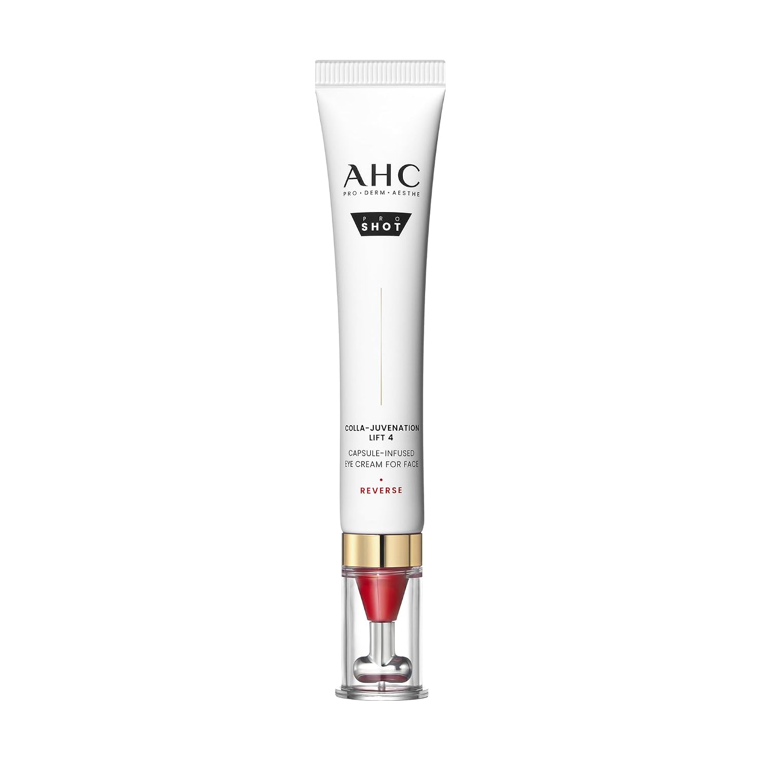 AHC Pro-Shot Collagen Lift 4 Infused Eye Cream for Face, Korean Skin Care, 1.01 fl oz