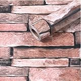 ShengXia Eco-Friendly Self Adhesive Stone Texture Wall Stickers Peel and Stick - Art Wallpaper Murals Stickers for Home Office TV Background Decor Gift 18×78 inch
