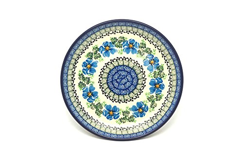 Polish Pottery Plate - Salad/Dessert (7 3/4") - Morning Glory