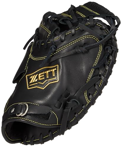 ゼット(ZETT) 軟式野球 キャッチャーミット ソフトステア 捕手用 ブラック(1900) 右投げ用 BRCB35512 4枚目