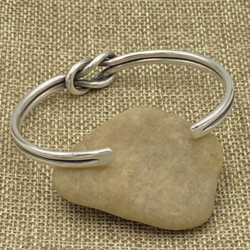 Silvershapes Handmade Sterling Knot Cuff Bracelet thumb #8