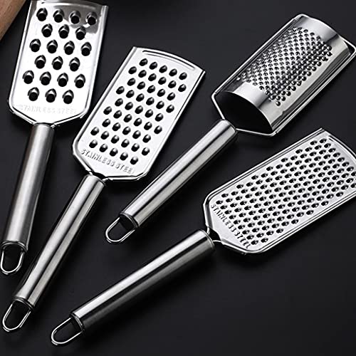 Rallador multiusos de acero inoxidable para queso y limón miniatura 3