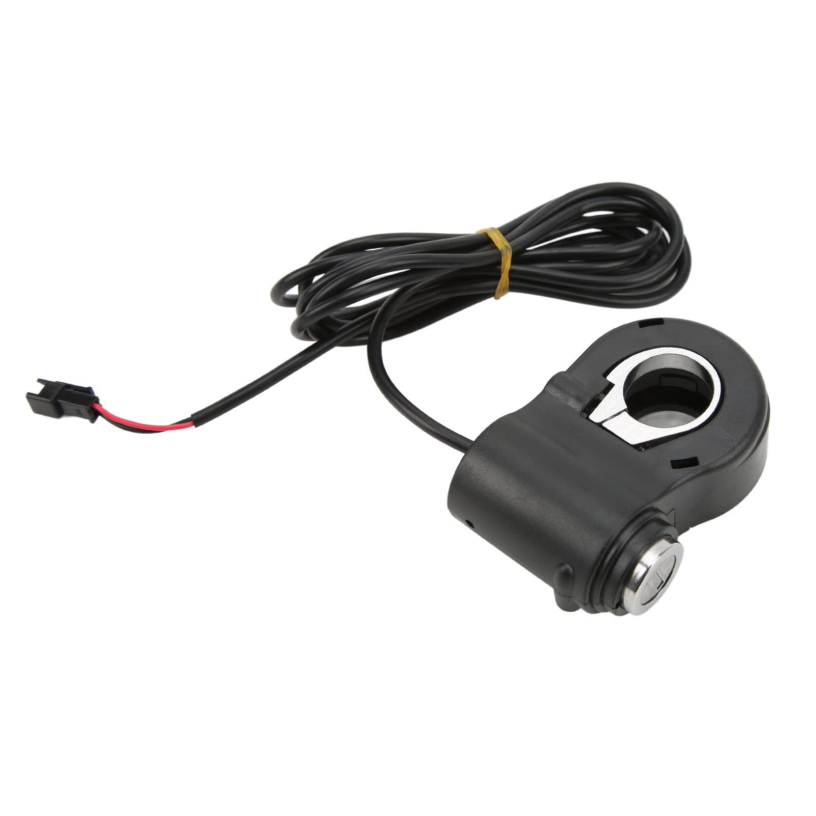 Maniglia acceleratore a pollice per bici elettrica 12/24/36/48V, kit blocco pollice per scooter elettrici Accessorio per scooter con interruttore per manubrio da 2,3 cm/0,9