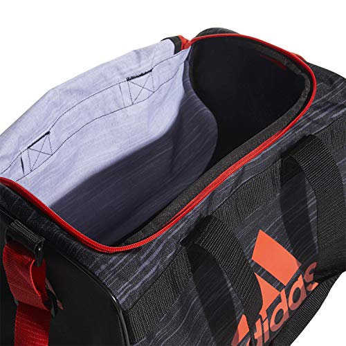 adidas Unisex Diablo Small Duffel Bag, Black Looper/Hi - Res Red/Black, ONE SIZE