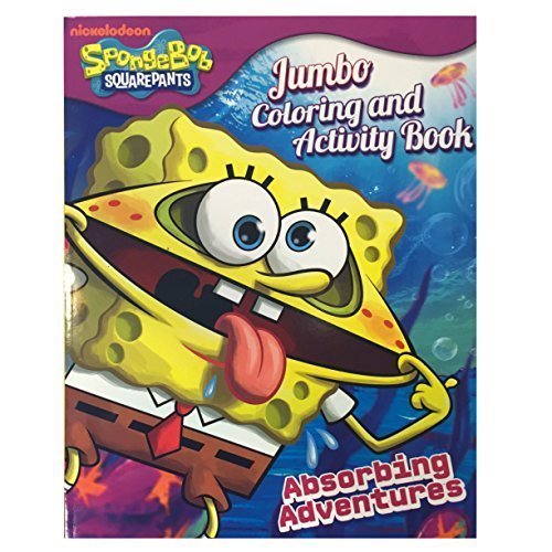 Buy SpongeBob SquarePants Jumbo Coloring & Activity Book Absorbing